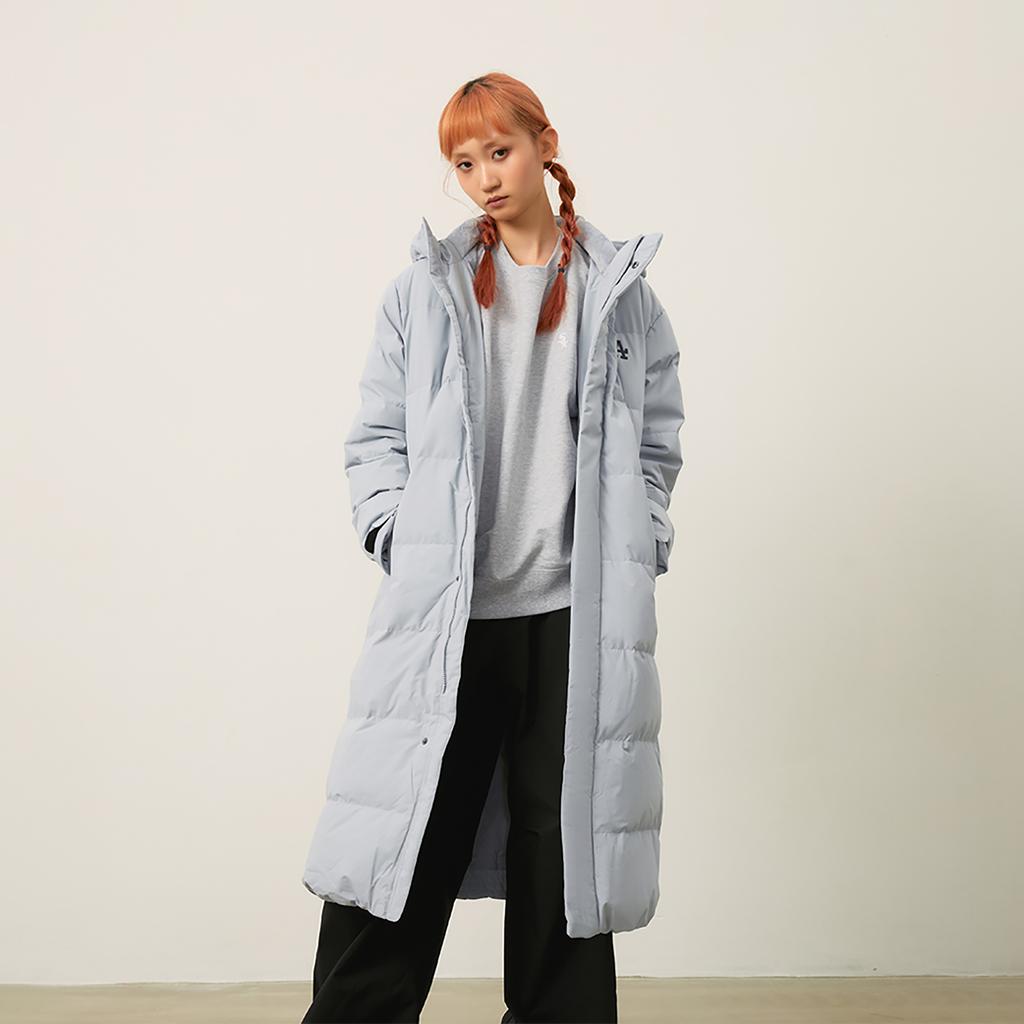 New MLB Los Angeles Dodgers Basic Collection FW24 Down Jacket Unisex Light Gray 3ADJB1646-07GRL