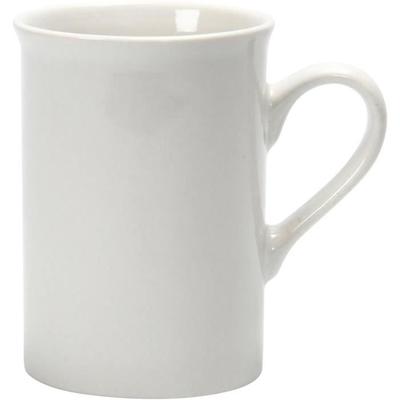 Kubek porcelanowy - 7,4 x 10 cm - Emaliowany - Cylindryczny - 2 szt.