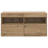 TV Wall Cabinet Artisan Oak 80 x 30 x 40 cm Particleboard