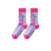 Ladies Spring and Autumn New Zodiac Cartoon Sports In Tube Cotton Socks