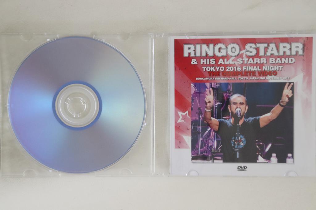 DVD RINGO STARR - Tokio 2016 Závěrečný večer Kompletní BEZ LABELU Neznámý Rock Použité