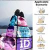 1PC 1D Merchandise Blanket Lightweight Flannel Throw Blanket for Sofa, Bed, Travel, Camping, Livingroom, Office, Couch
