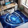 football club F.C Pattern Rug, Indoor/Outdoor Mat, for Picnic, Gameroom, Bedroom, Office, Living Room, Home Decor Carpet, Birthday Gift