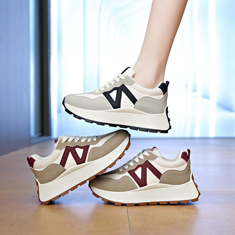 Mesh German Training Shoes Women's 2025 Spring and Summer New Flat-bottomed Versatile Casual Forrest Gump Shoes Thin Breathable Sports Shoes