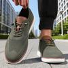 Men'S Sneakers Knitted Mesh Breathable Fashionable Flat Shoes Trendy Breathable Multifunctional Street Casual Versatile Shoes