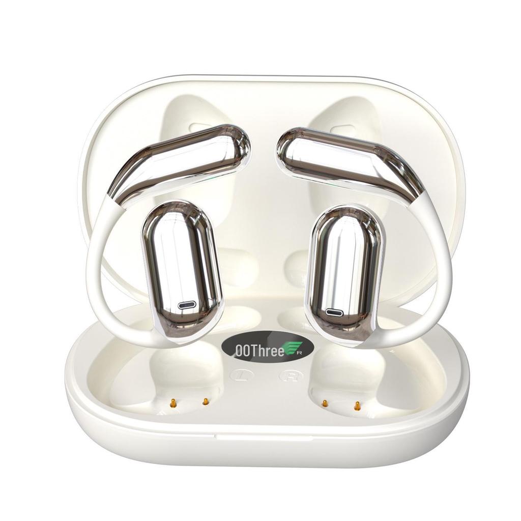 Q16 Open-Ear Bluetooth Earphones: AI-Enhanced, Wireless & In-Ear Design