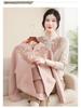 Mom's Fleece Knitted Warm Sweater for Middle-Aged & Elderly Women - Thickened Autumn/Winter Base Layer