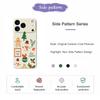 For iPhone 17 Pro Max Case Christmas Snowman Pattern Printing Straight Edge TPU Phone Back Cover