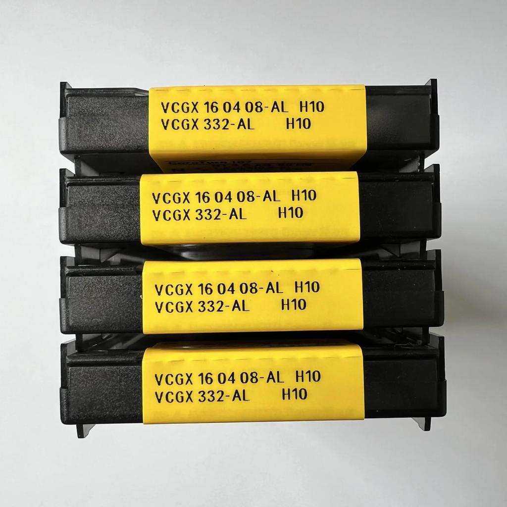 Original Sandvik / VCGX160408-AL H10 CNC lathe carbide blade tool 10 Pcs