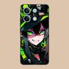 Anime Punk Girl Phone Case for POCO M6 M5 M4 M3 X7 X6 X5 X4 X3 F6 F5 F4 Pro GT 5G Colour Printing Protective Cover Luxury Pretty