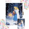 Themed Alice Winter Diamond Painting Kit Handmade diy5D Home Decoration Gift