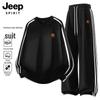 JEEP SPIRIT Herren Freizeit-Sweatshirt & Jogginghosen-Set