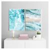 Posters Modern Prints Sea Beach Bus Palm Tree Wall Art Canvas Painting Nordic Decoration Picture Scandinavian Tropical Landscape