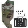 Tactical Holster for SIG P320 M17/M18, MK-17 Airsoft Pistol Case, Double Safety Lock, Equipped With Belt Drop Leg Platform & QLS System