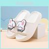 Cute Rabbit Design Children's Slippers Soft Indoor Outdoor Eva Footwear For Girls