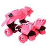 Roller Skates Shoes 4 Wheel Skating Shoes Adjustable rollerskating for Teenager