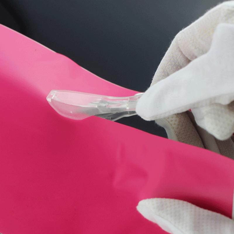 Car Vinyl Cutter Wrapping Paper Cutting Tool with Handle Hidden Blade Safety Sliding Cutter for Sticky Vinyl Wrap Film