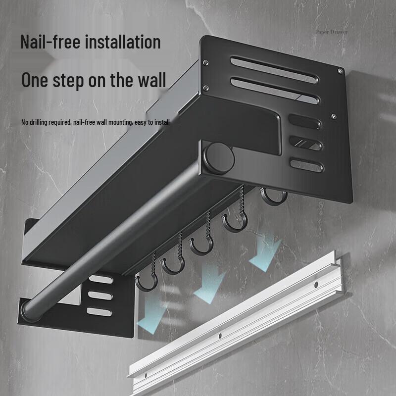 Maxcook No-Drill Wall-Mounted Kitchen Organizers