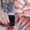 12Grids Sparkle 3D Nail Art Rhinestones+Tools 2Mm Brilliant Diamond Nail Charms Nail Decoration Manicure Accessory