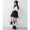 Wego Thick Sole Sneakers Volume Shoes Large Size Street Style Women's XL Black