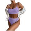 Women's Bikini Set Swimsuit Two Piece Filled Bra Swimwear Beachwear