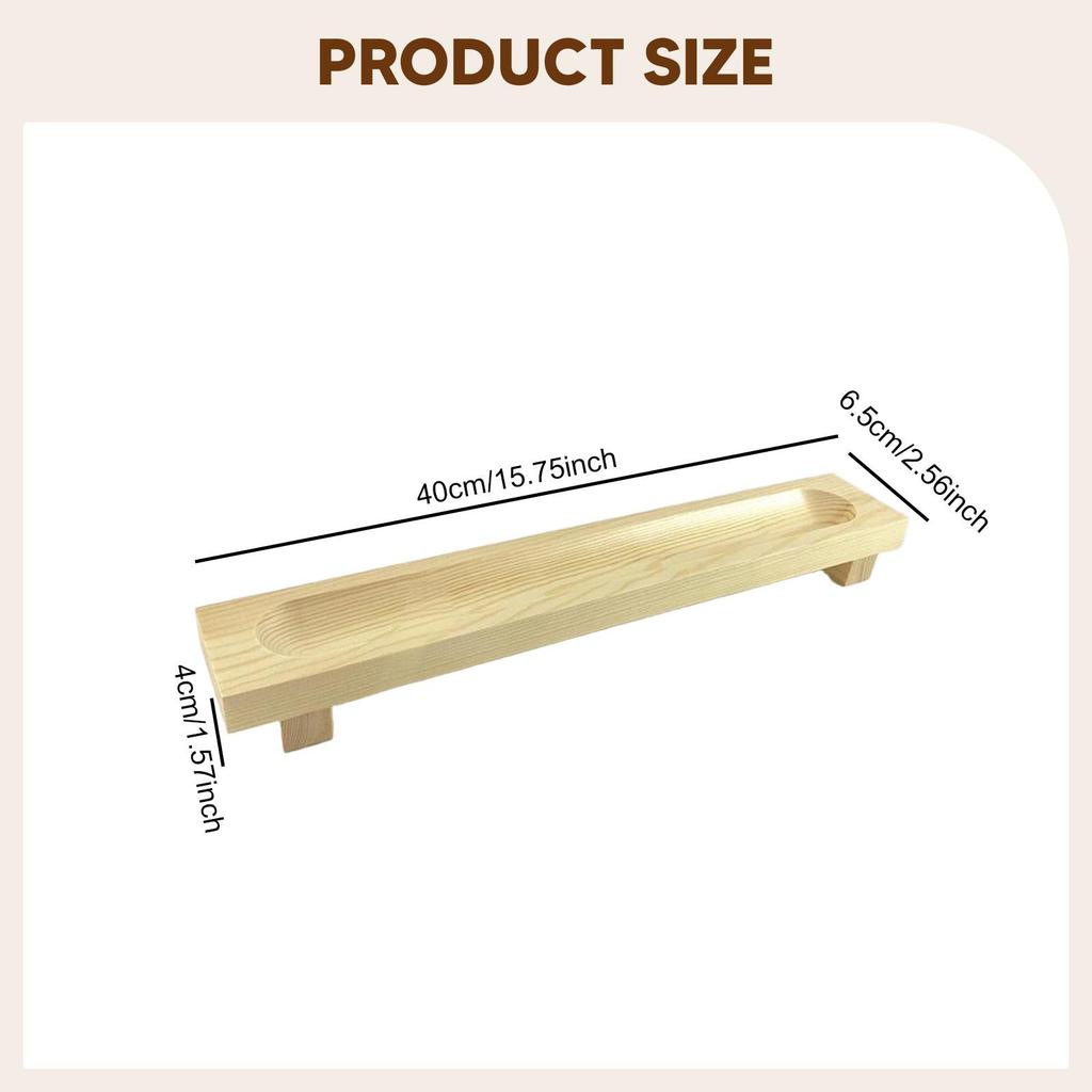 Sushi Plate Meat Ball Serving Tray Rectangular Food Platter Elegant Plates Decorative Plates Holder for Dining Table Decor