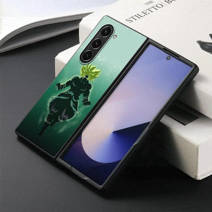 Dragon Ball Cool Guku Art Case for Samsung Galaxy ZFold3 ZFold5 Z Fold 7 6 5 4 3 ZFold6 ZFold4 ZFold7 Back Phone Cover