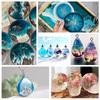 UV Resin Kit with Light Upgraded Hard Type Crystal Clear Ultraviolet Curing UV Resin for Craft DIY Jewelry Making Molds Casting