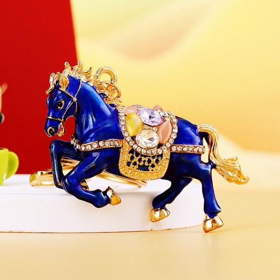 Horse Keychain Chinese New Year Charm Pendant Bag Backpack Hanging Decoration Inspiring Design Christmas