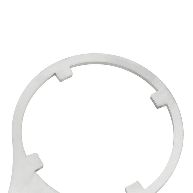 Schraubenschlüssel, Hochleistungsschlüssel für Wasserfiltergehäuse aus Metall (4,8 Zoll Innendurchmesser) Metallschlüssel-Handwerkzeug