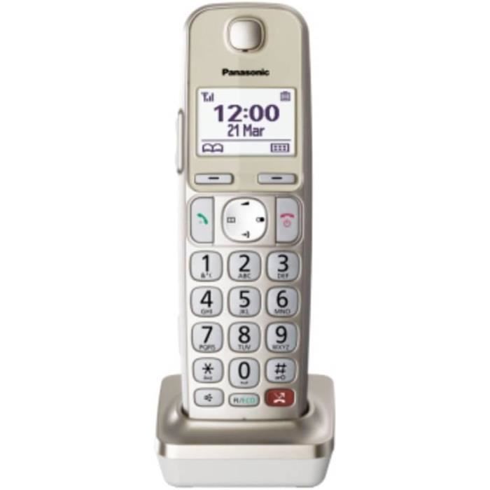 Téléphone sans fil Panasonic KX-TGE2 avec fonctions avancées