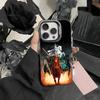 Anti-war U-Four Horsemen Apocalypse Phone Case For IPhone 16 17 15 14 12 13 Pro Max Black Color Shockproof Cover