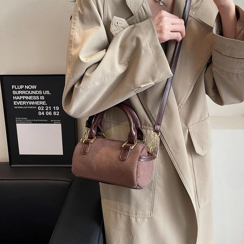 Solid casual crossbody bags for women interior zipper pocket dumpling type bags interior compartment