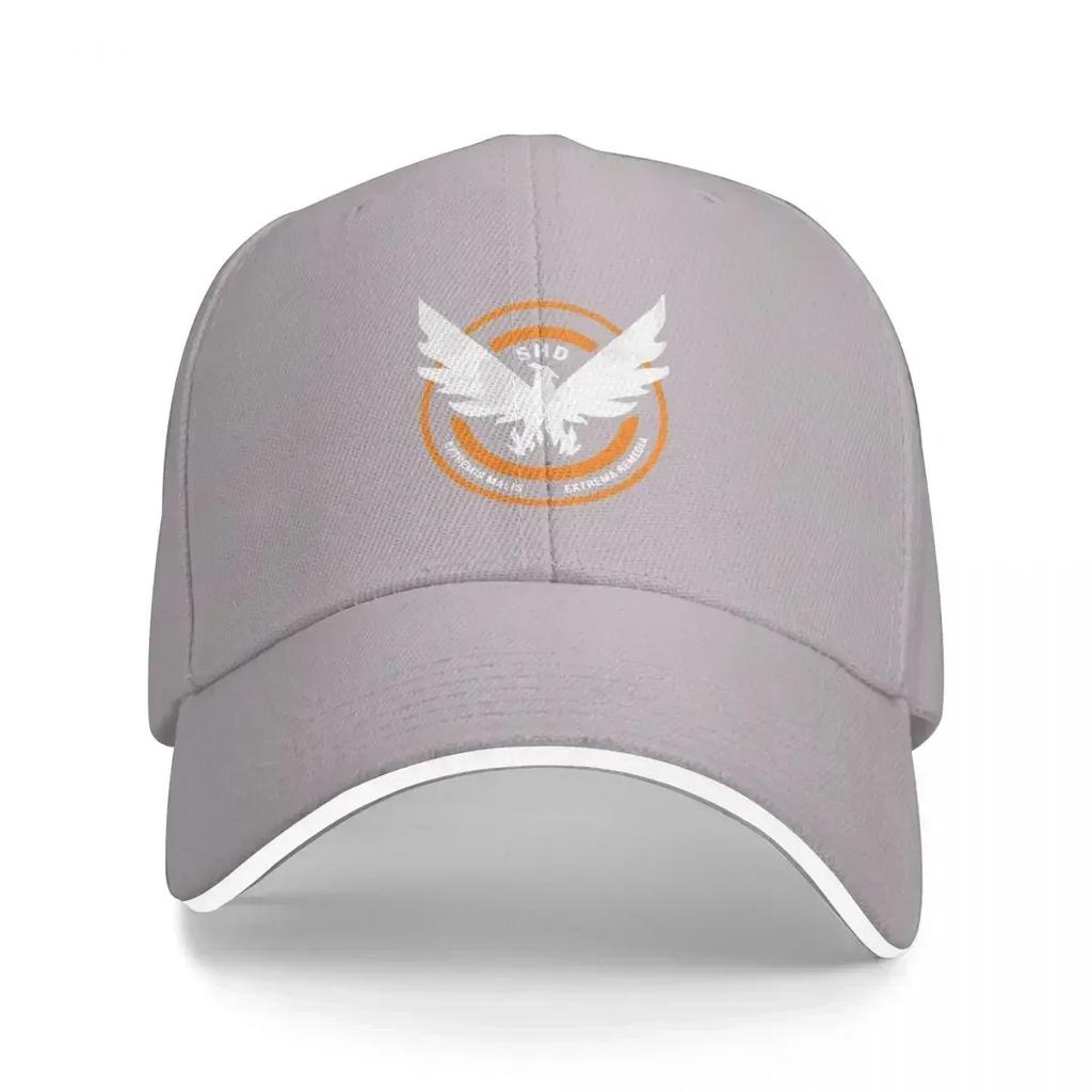 The Division SHD Grunge Logo 2 Basebollkeps Hattar för Unisex Solhatt Fiskemössa Kepsar För WoUnisex Unisexs