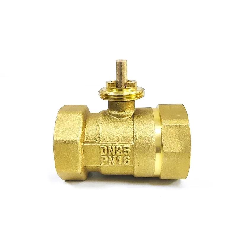 OEM Brass 2-Way Motorized Ball Valve DN15-DN40 – HVAC/Industrial Use