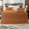 Thickened Foldable Summer Ice Silk and Rattan Sofa Cushion Mat with Wool Material