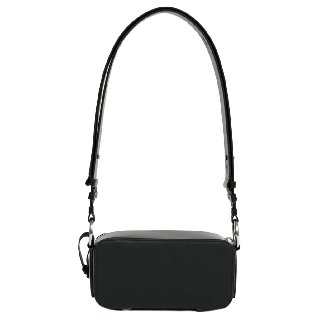 Maison Margiela Signature Four Stitching Small Calfskin Shoulder Bag Women shoulder bag Black SB1WD0031P7275