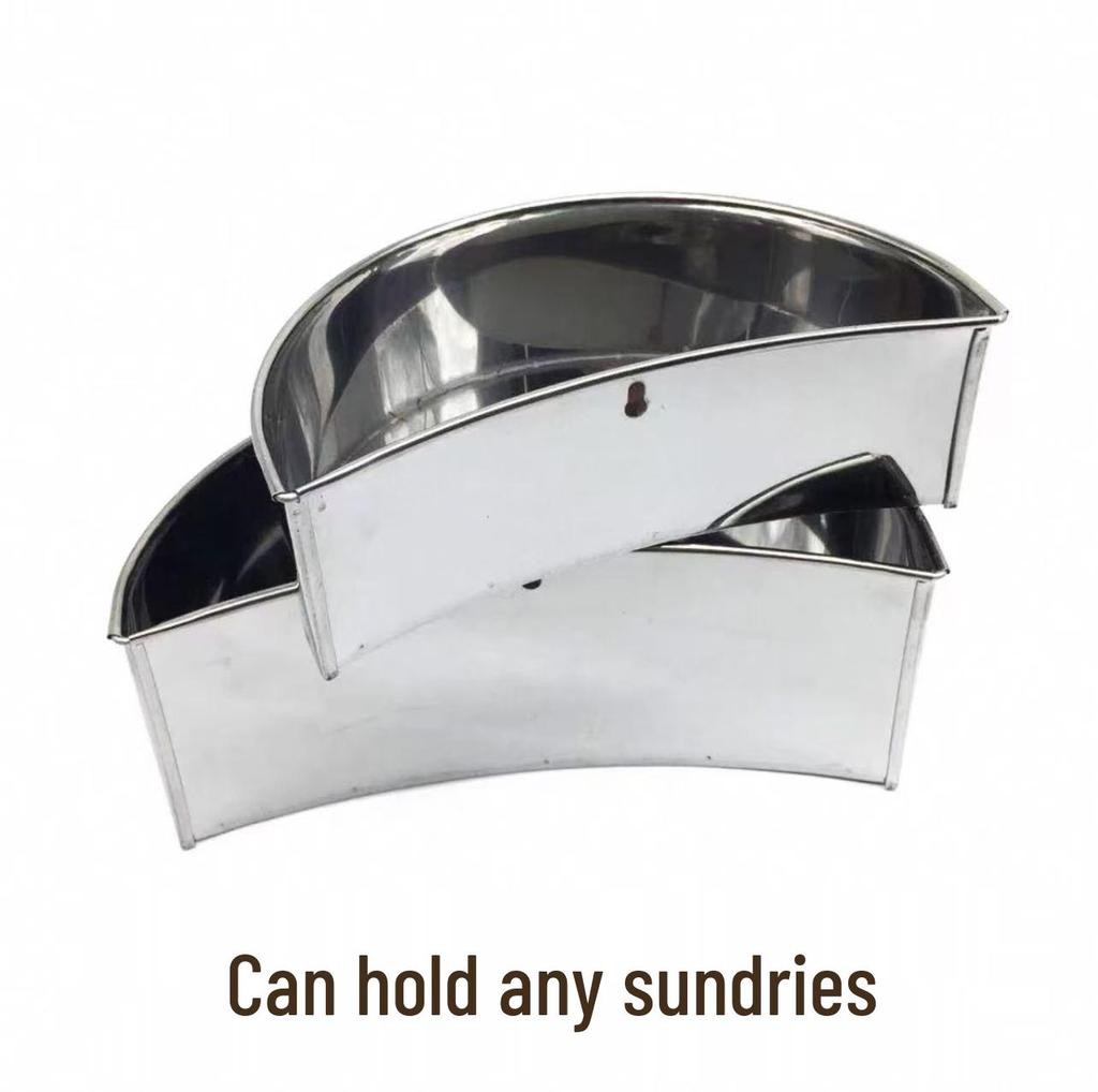 Stainless Steel Anti-Splash Cutting Board Baffle