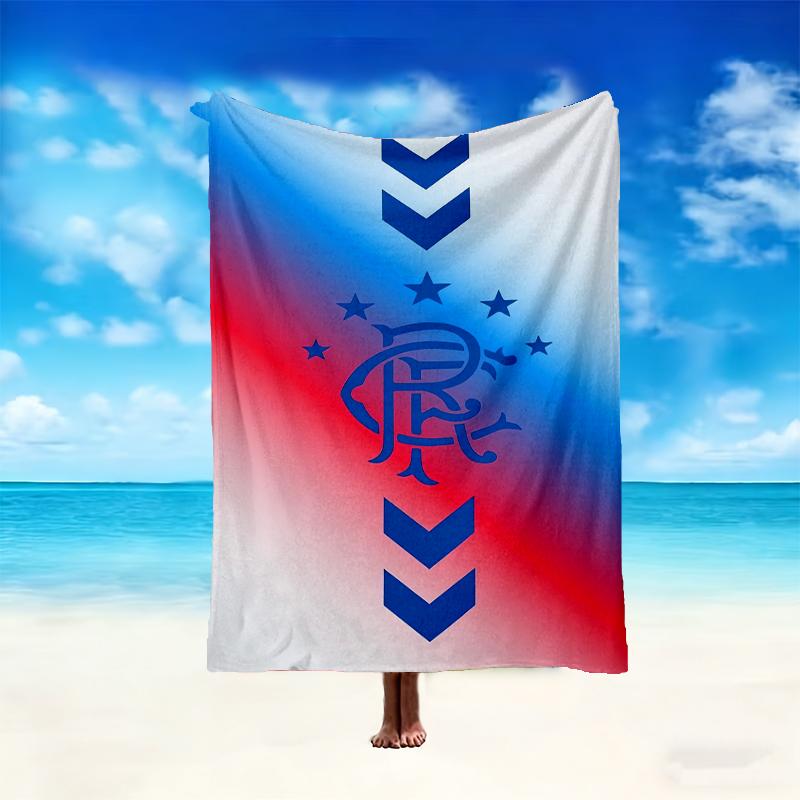 1pc Snug Rangers FC Blanket, Lightweight & Durable Print Blanket, Perfect for Home, Couch, Bed, Picnic, Travel, Office