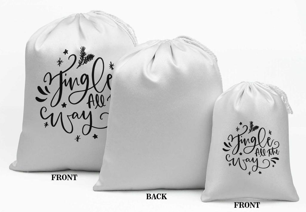 Darling Souvenir Blue House & Tree Christmas Party Supplies Gift Pouches Favor Candy Bags 15