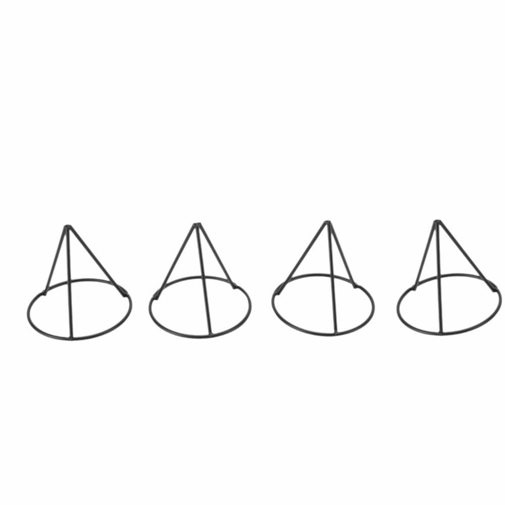 4PCS Triangular Avocado Pit Starter Rack Iron Avocado Tree Growing Rack  Carrot Propagation Use 4PCS