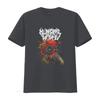 Städtischer Abfall Exklusiv Metal Thrash Band Gasmaske T-Shirt Mode Musik Streetwear vintage Gewaschen Grafik Lässig Mann