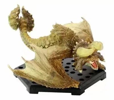 Genuine Scale Model Monster Hunter Rise of Dawn Series Male VALSTRAX Rathalos Nargacuga Velkhana Action Figure Toys