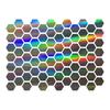Motorcycle Sticker, Helmet Sticker, Waterproof, Anti-light Hexagon Seal, Motorcycle Body Decoration Sticker, PVC Weatherproof