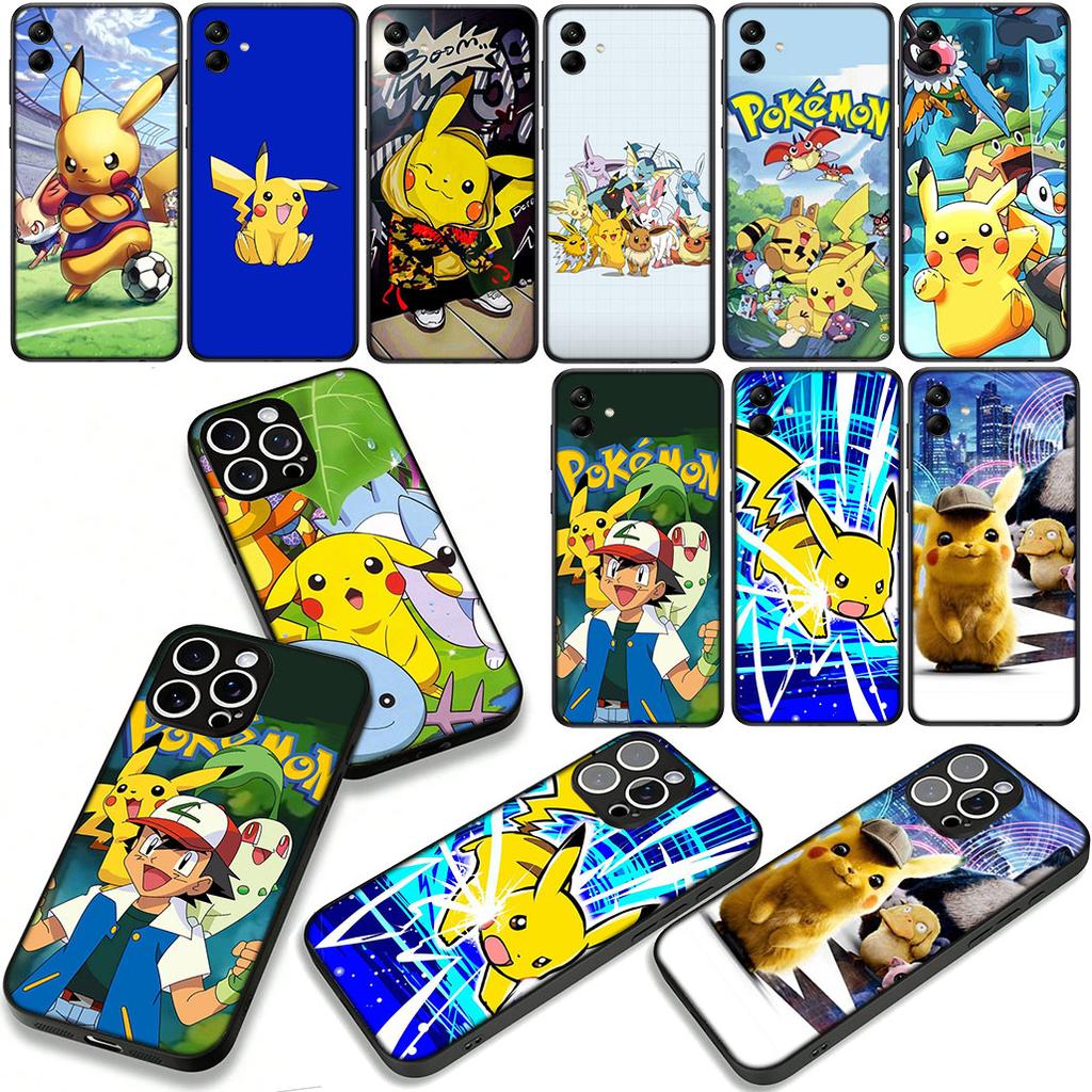Phone Cover for Xiaomi Redmi 15C 15 A4 A5 9A 9T 10A 10C 9C NFC Note 11 9 10 Pro 8TCase P-Pokemons P-Pikachus Casing