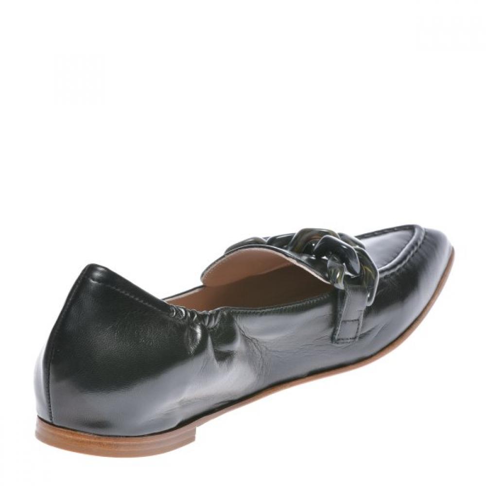 Lorena Paggi Women S Marmo Flat hS23lrn001bk