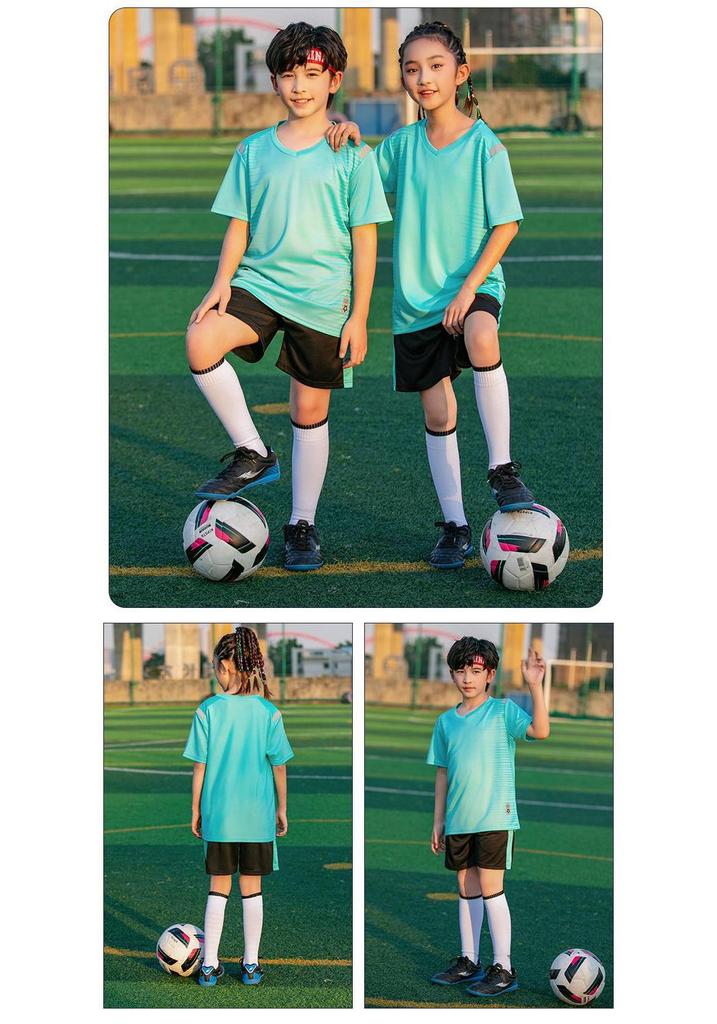 Kids' Summer Soccer Training Set - Boys & Girls Team Uniform