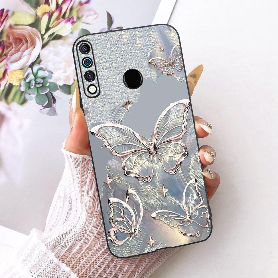 Phone Case For Tecno Camon 12 Cover Silicone Cute Cat Fashion Funny Painted Casing For Techno Camon 12 CC7S