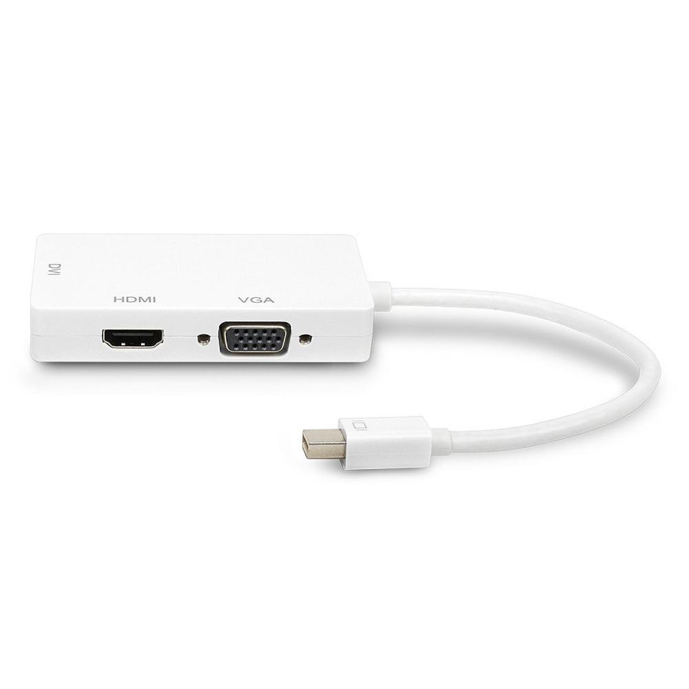 Mini DP TO HDMI VGA DVI Three-in-one Adapter Cable Thunder Laptop