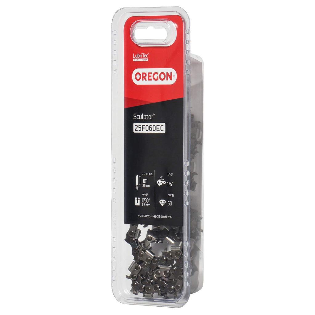 OREGON Bamboo Saw Chain 25F060EC 10-inch (25cm) Compatible with Zenoah, Husqvarna, Makita, ECHO, and Other Chainsaw Brands